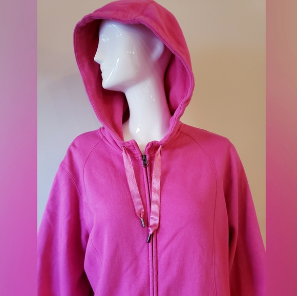 Champion Women's Fuchsia pink hoodie - XXL - Picture 2 of 6